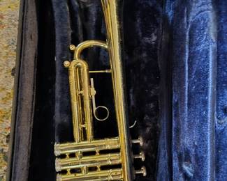 Vintage trumpet 