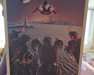 Original Superman 2 movie poster