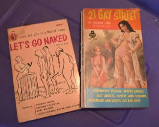 We have vintage paperbacks
