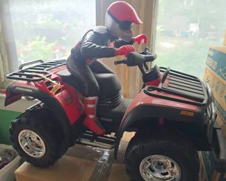Bombardier 4 wheeler toy