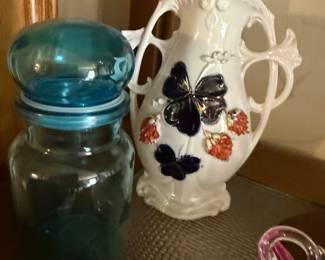 Vintage Double Handled Bud Vase
