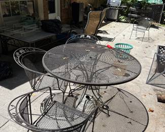 Cast Iron Patio Set