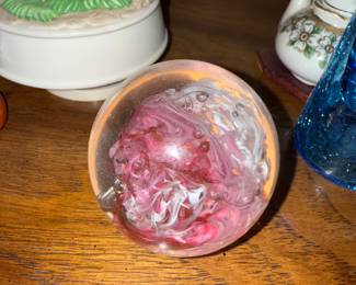 Glass Sphere Sculptures