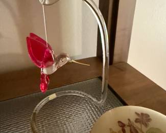 Glass Hummingbird in Flight
