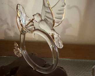Glass Hummingbird in Flight