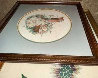 Framed artwork 