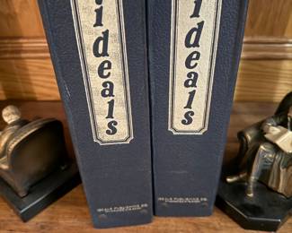 Vintage Ideals Magazines in Binders