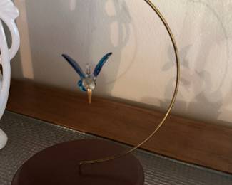 Glass Hummingbird in Flight