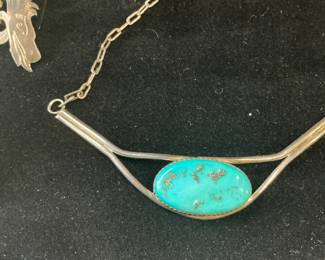 Genuine turquoise 925