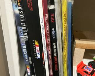 NASCAR books to cards