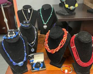 From Lapis to Coral all genuine pieces