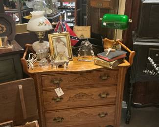 From desk lights to wash stand
