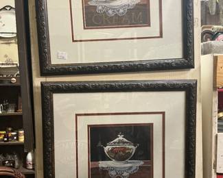 Framed decor prints