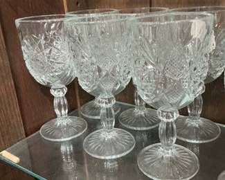 Vintage Hobster water goblets