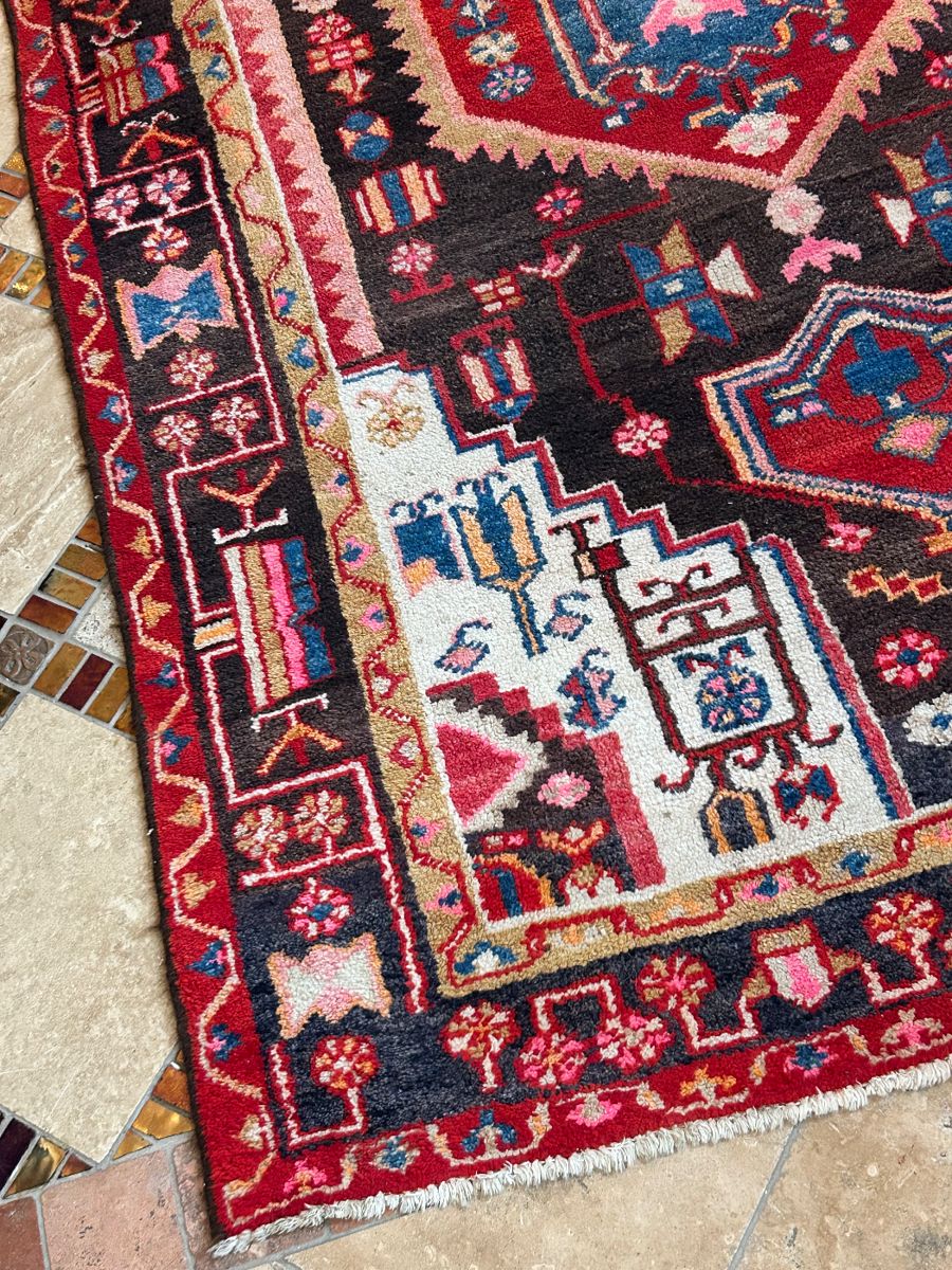 Hand Knotted Persian Rug....Colors are great!