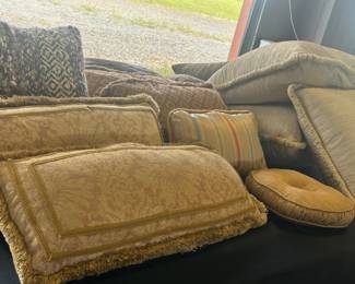 Designer Pillows, Pillows, and more Pillows!