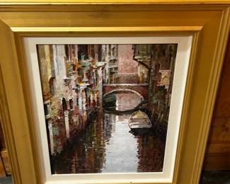 Gold Framed Oil Painting...