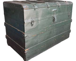 Late 1800s Steam Cruize Liner Trunk