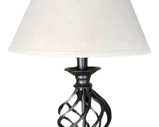 Small Wrought Iron Lamp