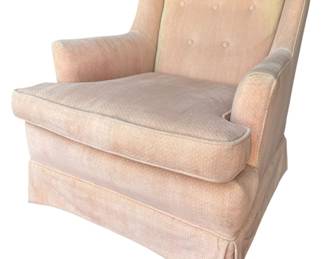 Mid Century Modern Pink Sofa Chair