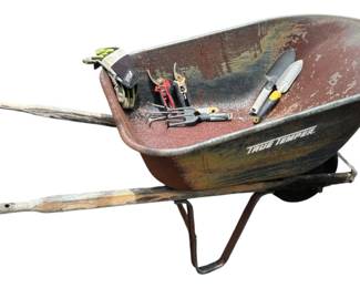 True Temper Wheelbarrow and Garden Tools