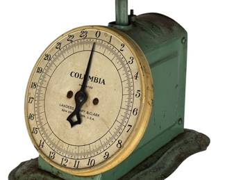 Antique Columbia Patented Scale