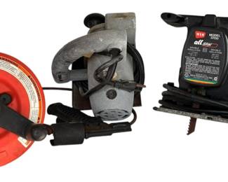 Vintage Skill Saws and a Snake