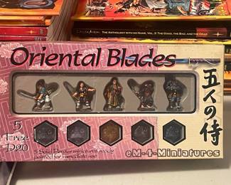 Oriental Blades Pewter Miniatures