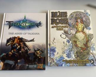 Titans Grave - The Ashes of Valkana / Blue Rose Role-Playing Fifth Edition