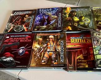 Shadowrun Core Character Books & Rule Books