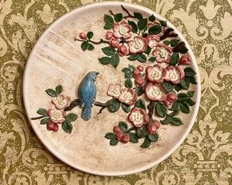 Vintage Bossons Chalkware Wall Plate