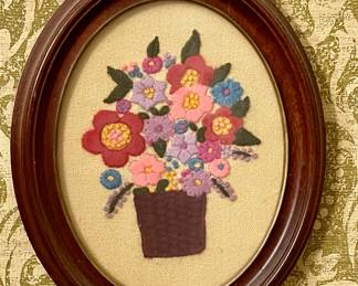 Crewelwork / Felt Wall Art