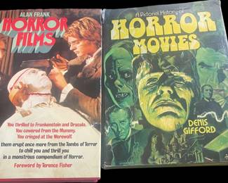 History of Horror Films -Various Books