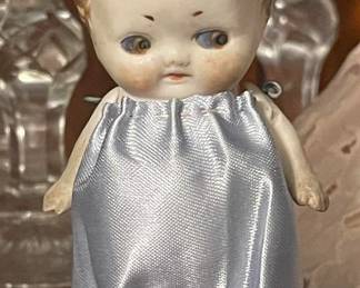 German Bisque Miniature Cupie/Kewpie Doll