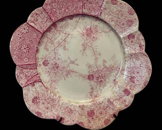 Wileman Pink Daisy Plate
