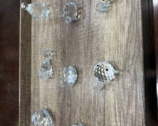 Swarovski crystal animals