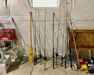 Fishing Rods, Reels, Poles, Tackle, Fishing Supplies