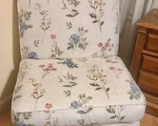 *PRE-SALE: LA-Z-BOY Great Upholstered Armless Chair $85