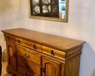 *PRE-SALE: VINEYARD  Sideboard (or Credenza or Dresser) matches Entry Table. The Sideboard is 64 inches long, 19 inches deep and 36 inches tall. $225
Matching VINEYARD Entry Table is 52 inches long, 18 inches deep and 30 1/2 inches tall. $150