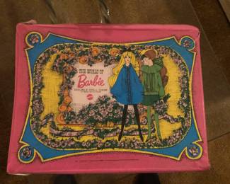 Vintage 1968 The World of Barbie Double Doll Case