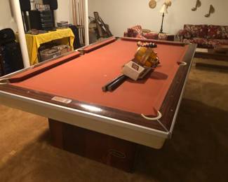 1960's Brunswick pool table