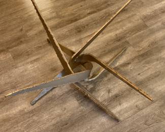 Base for the Silas Seandel Brutalist Torch Cut Coffee Table