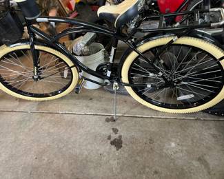 Huffy bike sold with motor new never used