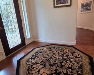 octagonal rug