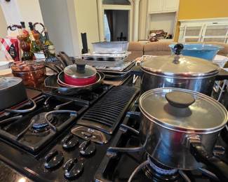 pots, pans