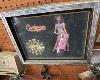 CUSHMAN shop clock