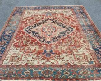 Lot # : 4 - Antique Persian Rug 97" X 120"
