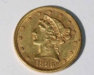 1982 United States $5 Gold Coin