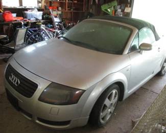 2001 Audi TT Convertible (Clear Title) Barn Find. Has Set In Garage For 10 Years Untouched