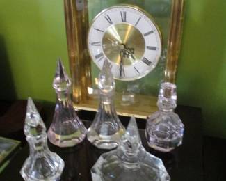 Lead Crystal Perfume Bottles